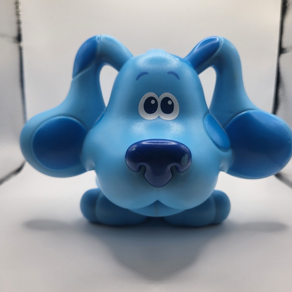 Blue's Clues Blue Glow & Go Flashlight Toy Lights Sounds Handle
